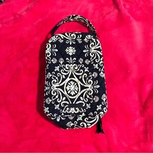 Vera Bradley Insulated Lunch Bag Steel Blue Medallion